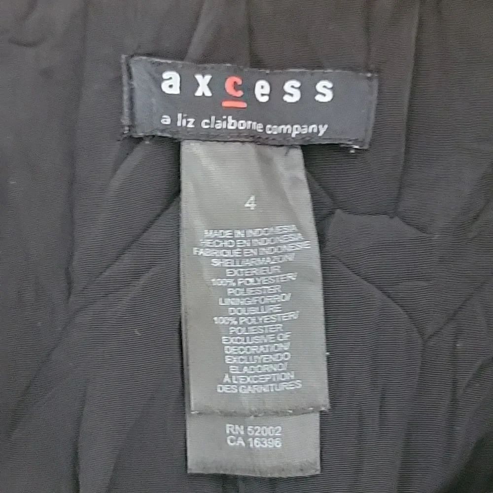 Axcess Liz Claiborne blouse Size 4 - Picture 9 of 12